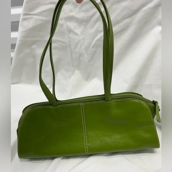 Franco Sarto Green Leather Handbag - Picture 3 of 8